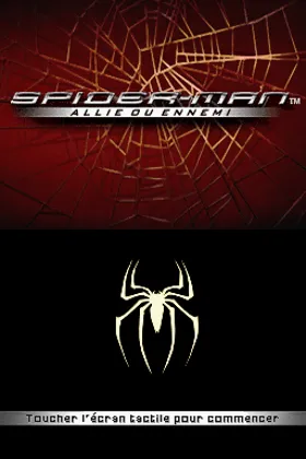 Spider-Man - Allie ou Ennemi (France) screen shot title